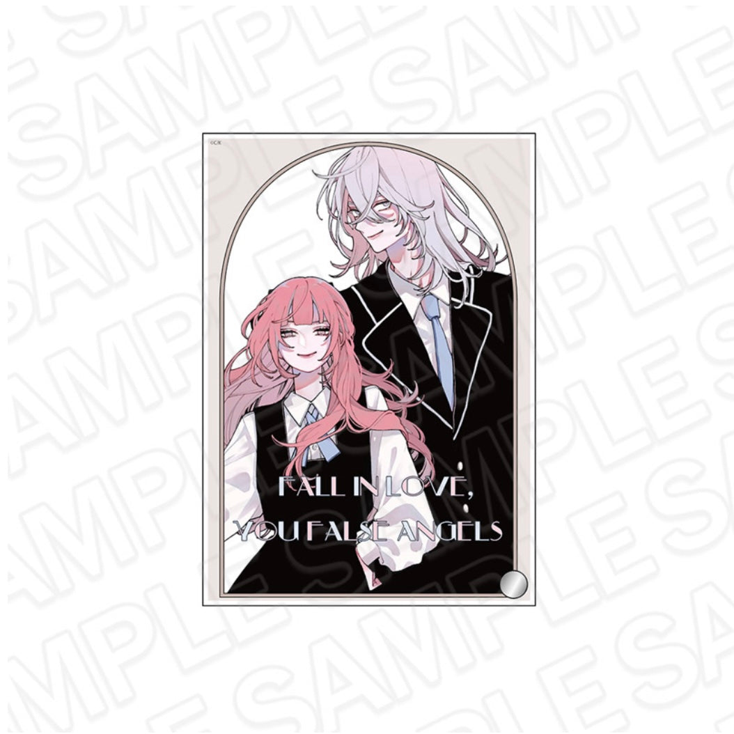 VORBESTELLUNG Fall in Love, You False Angels Acryl Boards