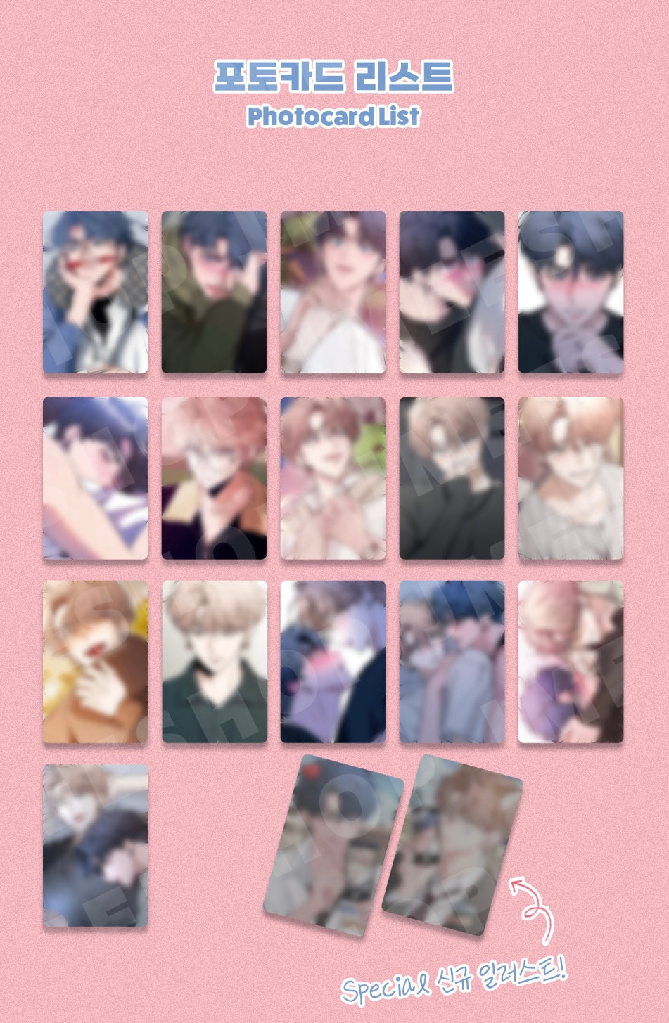 VORBESTELLUNG Sketch Collection Photocards