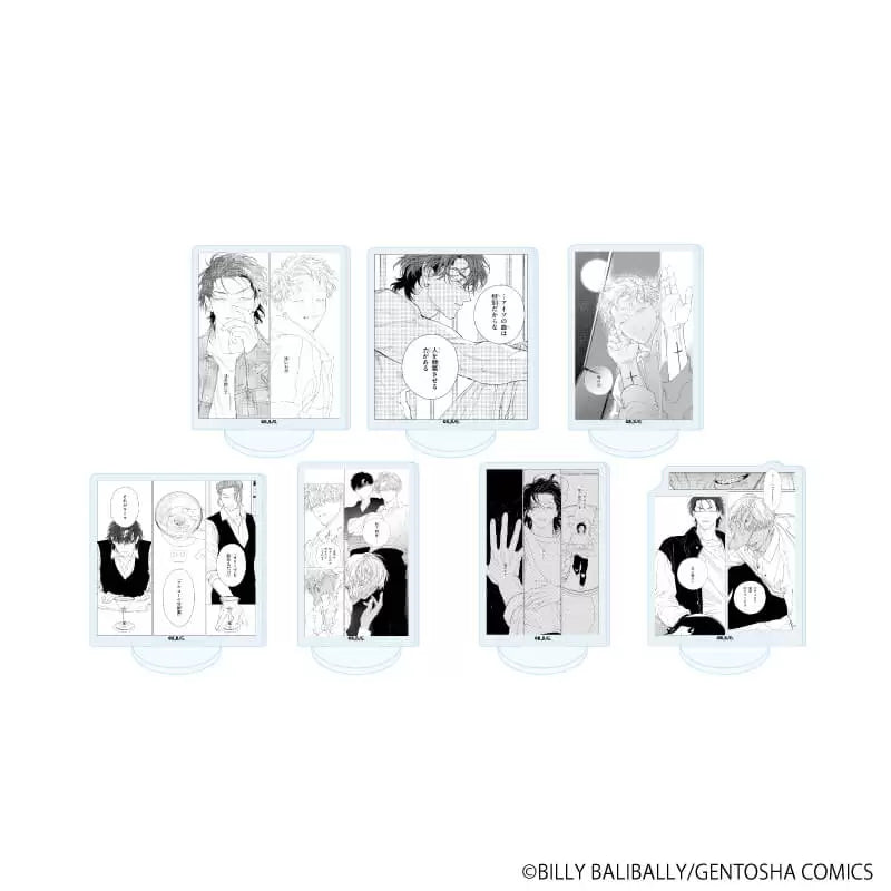 VORBESTELLUNG Fangs Bear Cafe Mini Acryl Aufsteller B