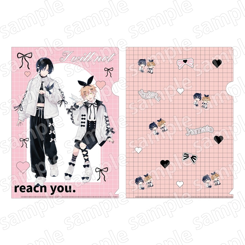 VORBESTELLUNG BL Merch Clear File Black & Pink ver.