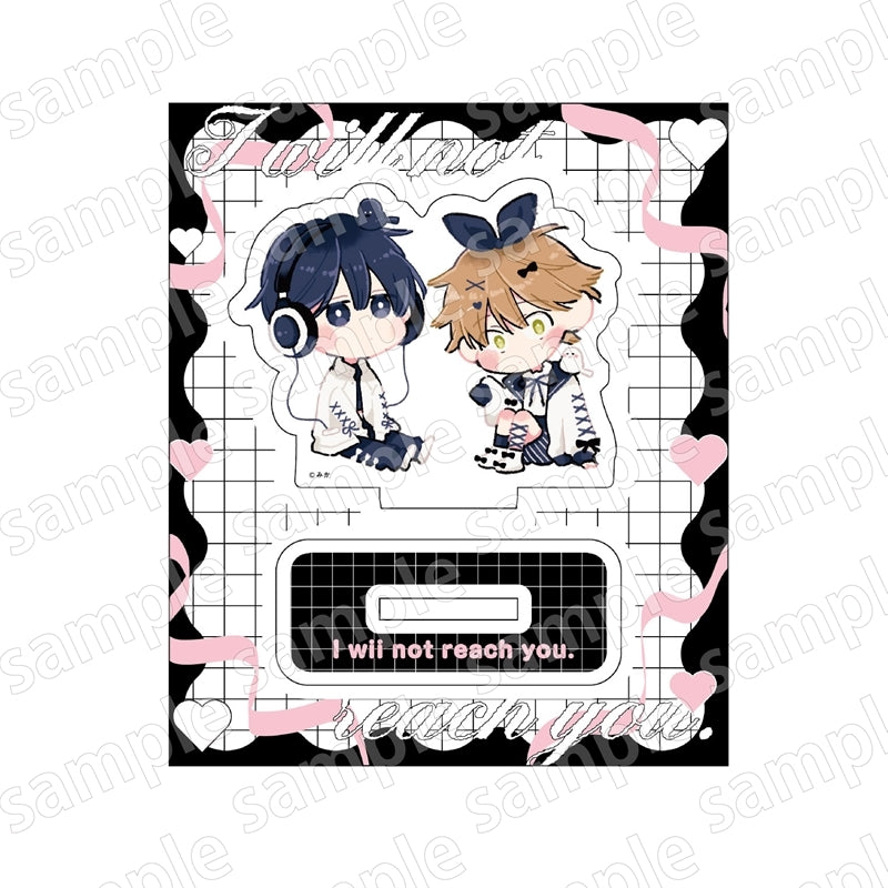 VORBESTELLUNG BL Merch Chibi Acryl Aufsteller Black & Pink ver.
