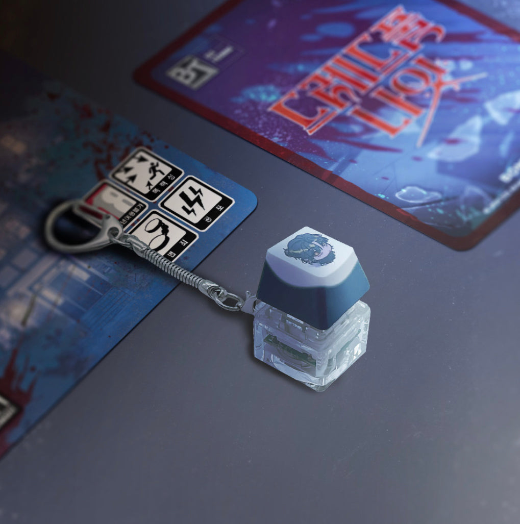 VORBESTELLUNG Dreadful Night Game Pack Keycap Keyring Set