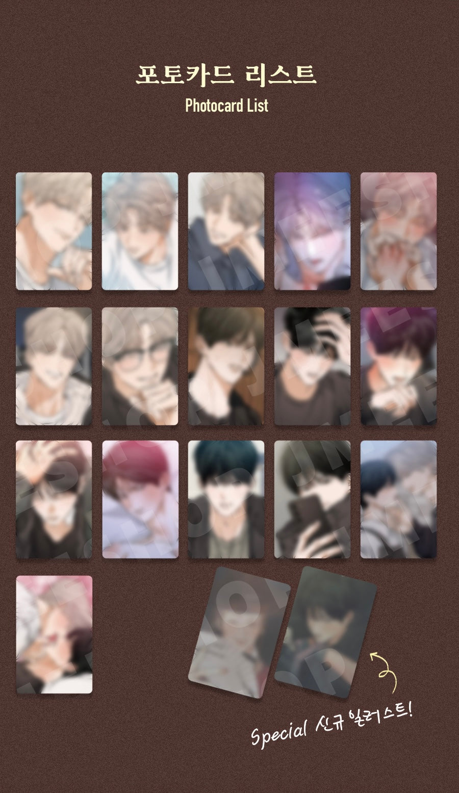 VORBESTELLUNG Behind the Scenes Collection Photocards