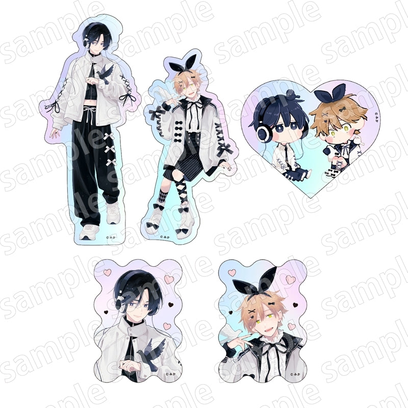 VORBESTELLUNG BL Merch Sticker Set Black & Pink ver.