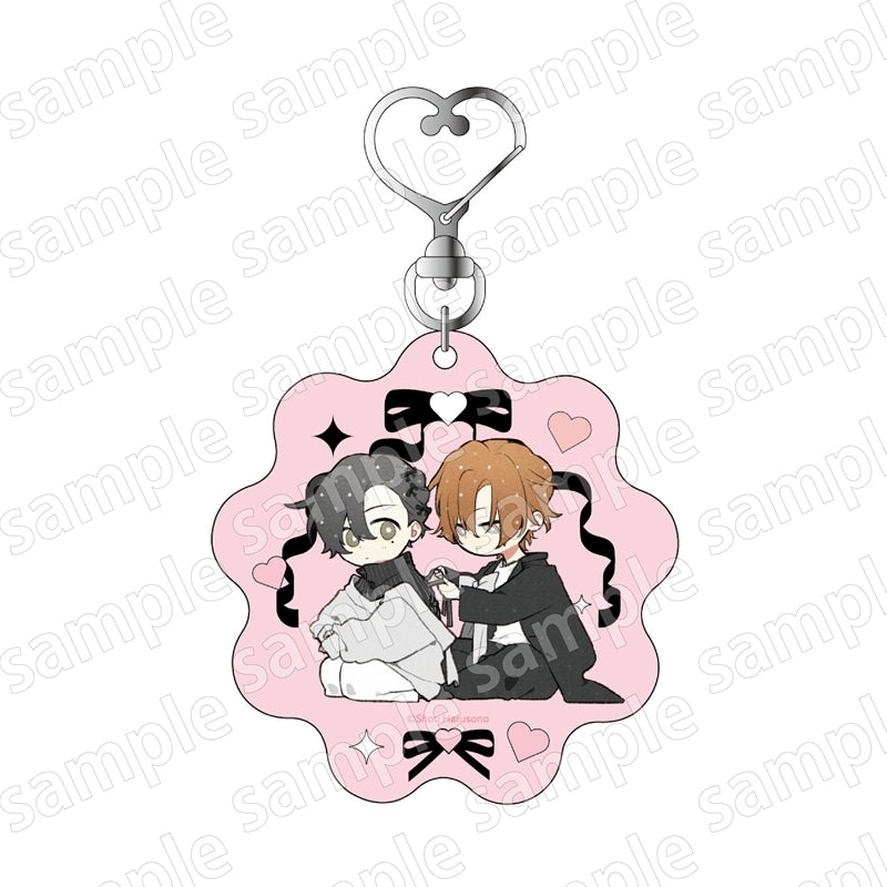 VORBESTELLUNG BL Merch Chibi Schlüsselanhänger Black & Pink ver.