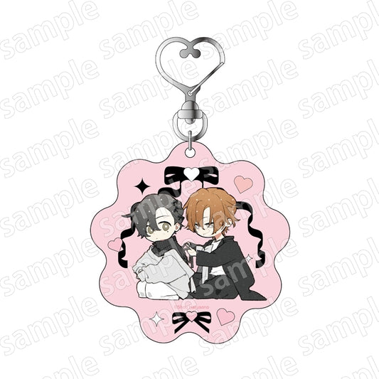 VORBESTELLUNG BL Merch Chibi Schlüsselanhänger Black & Pink ver.