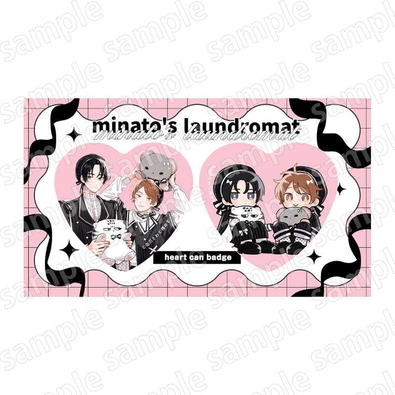 VORBESTELLUNG BL Merch Button Set Black & Pink ver.
