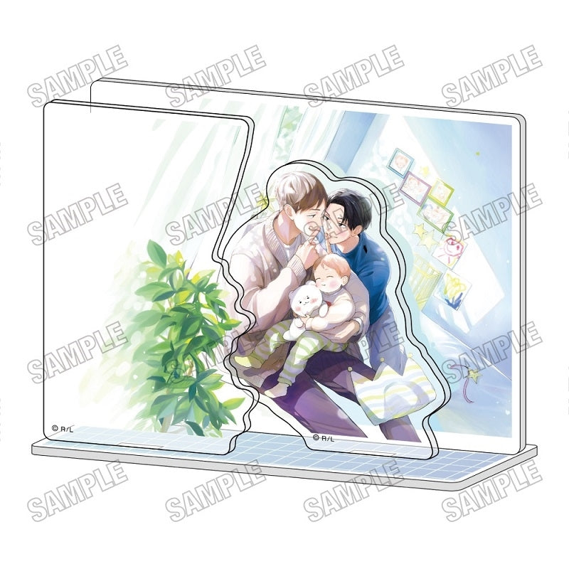 VORBESTELLUNG Mein Leben mit Papa und Papa Acryl Diorama