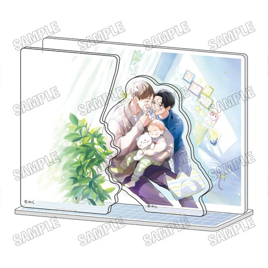 VORBESTELLUNG Mein Leben mit Papa und Papa Acryl Diorama