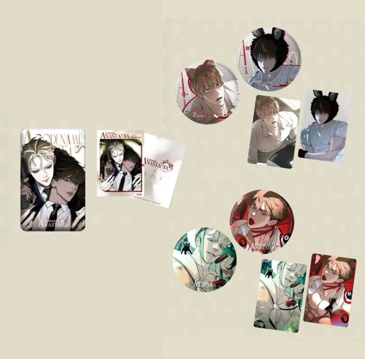 Codename Anastasia "Masquerade" Button Set