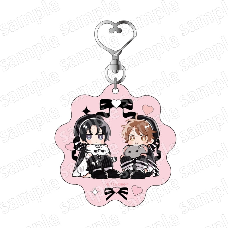VORBESTELLUNG BL Merch Chibi Schlüsselanhänger Black & Pink ver.