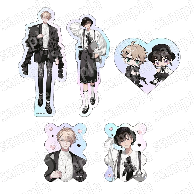 VORBESTELLUNG BL Merch Sticker Set Black & Pink ver.