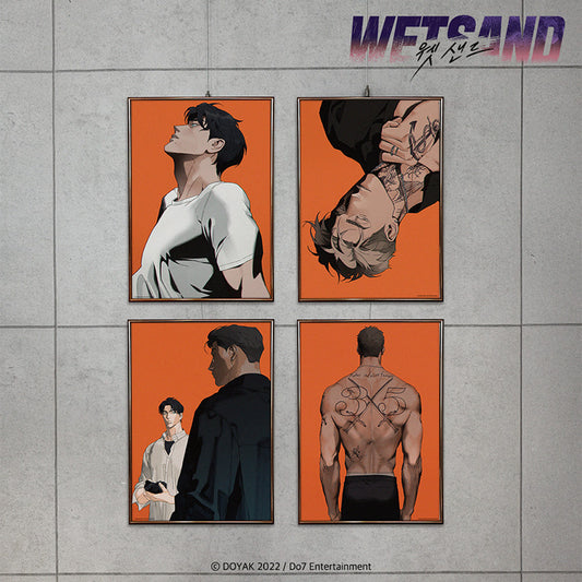VORBESTELLUNG Wet Sand Cover Poster Set