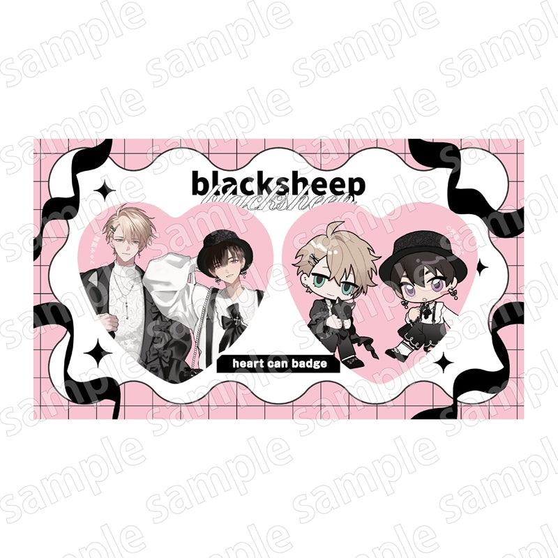 VORBESTELLUNG BL Merch Button Set Black & Pink ver.