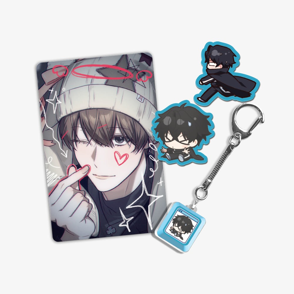 VORBESTELLUNG Virtual Strangers Keycap Keyring Set Lee Yeo-woon