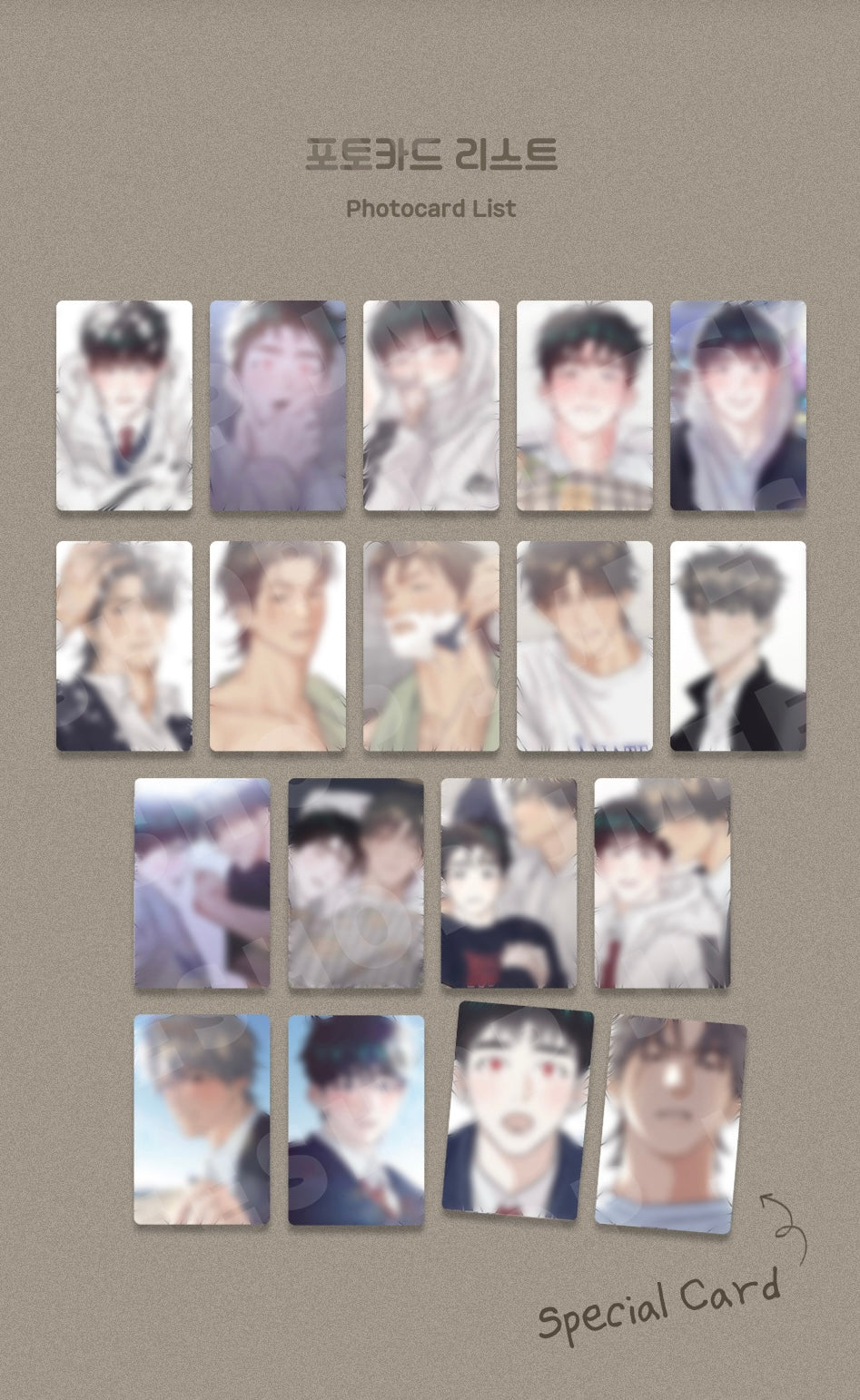 VORBESTELLUNG A Lovely Meal Collection  Photocards