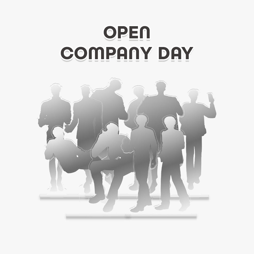 Open Company Day Acryl Aufsteller