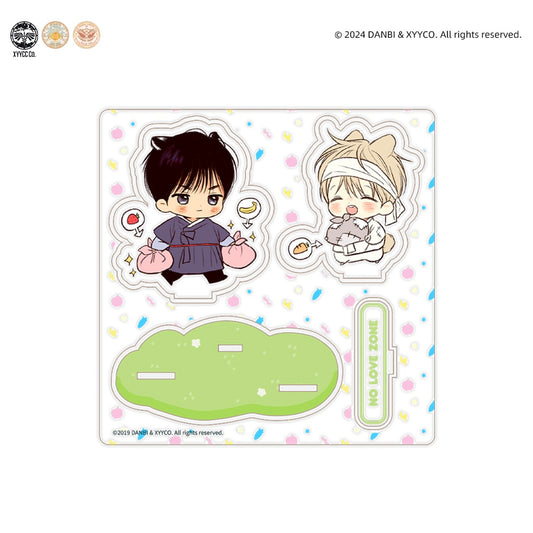 VORBESTELLUNG No Love Zone Chibi Acryl Aufsteller