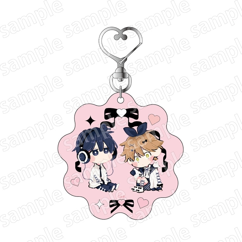 VORBESTELLUNG BL Merch Chibi Schlüsselanhänger Black & Pink ver.
