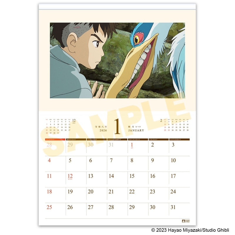 VORBESTELLUNG Studio Ghibli Kalender 2026